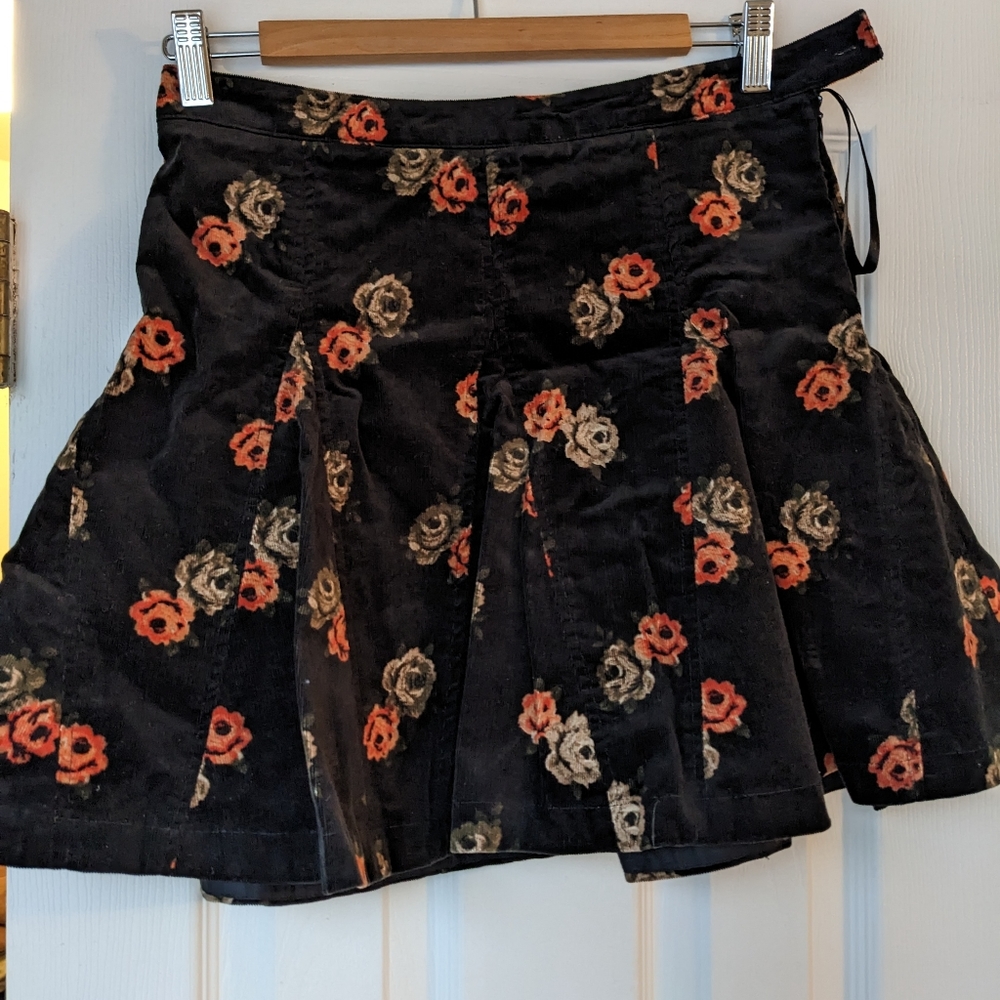 Free people skirt, corduroy